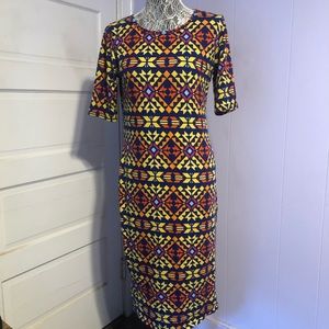 Tribal pattern dress